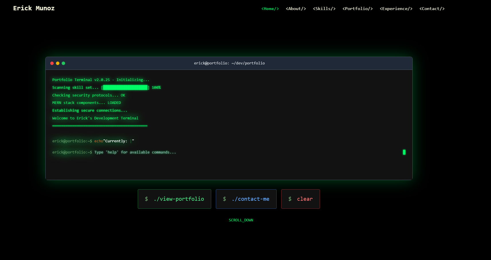 Developer Portfolio
